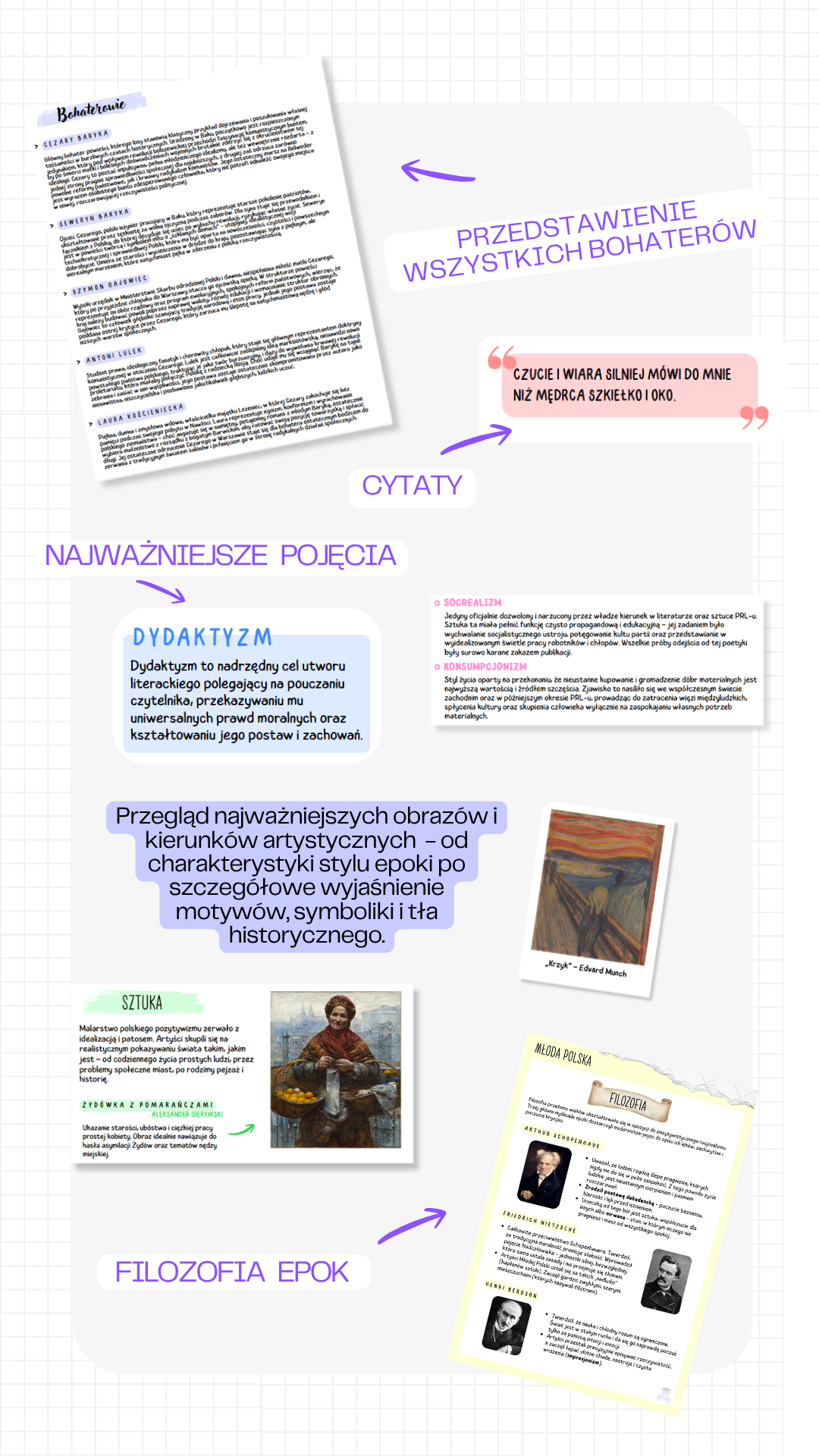 Notatki maturalne z Języka Polskiego PDF - Poziom Podstawowy - obrazek 6