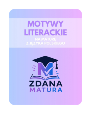 MOTYWY LITERACKIE DO MATURY Z JĘZYKA POLSKIEGO PDF notatki maturalne opracowania lektur pojęcia